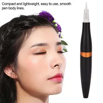 

Eyelashes Accesories Permanent Makeup 2 Colors Micro-blading Pen Anti-silp Design Eyebrow Eyeliner Lip Manual Tattoo Pen Tool