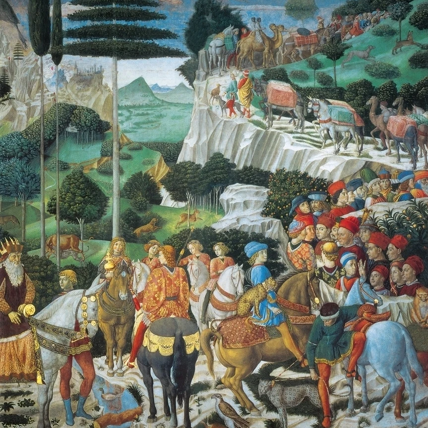 Magi Chapel. Journey Of The Magi (The Magi Ride) Poster Print (18 x 24)