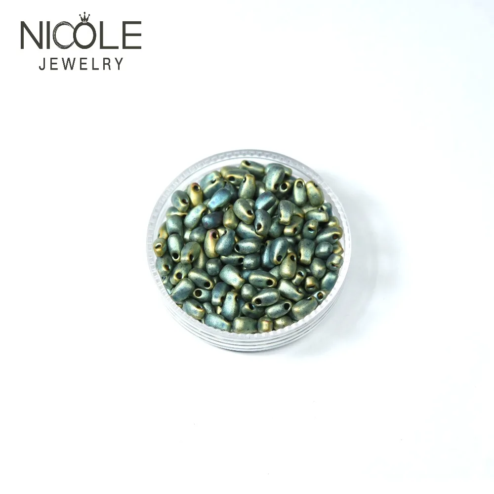 Miyuki Бусы Длинные magatama Motley стеклянные бусины DIY ожерелье и браслет для влюбленных