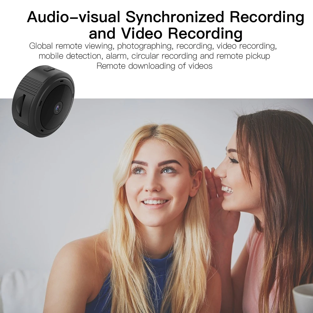 Ceny Mini kamera wi fi 1080P HD IR Night Vision bezpieczeństwo w domu kamery IP CCTV wykrywanie ruchu niania elektroniczna baby monitor na ukryte karty TF