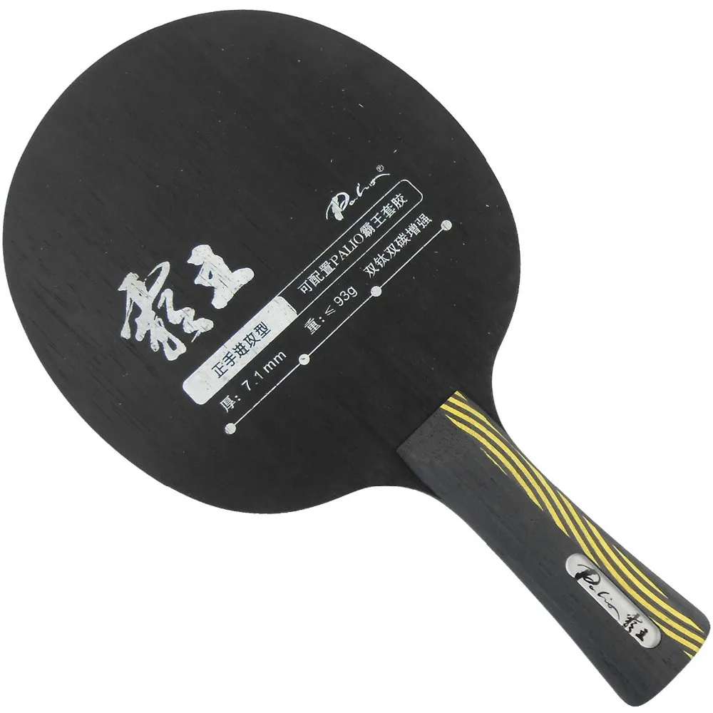 

Palio Conqueror (Carbon + Ti) Table Tennis Blade for PingPong Racket
