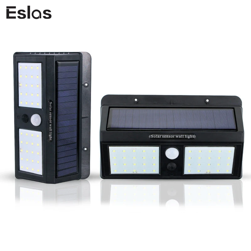 

Eslas Solar Light Outdoor Courtyard Human Body Induction Iamp Energy-saving Street Lamp Led Rainproof Household Wall Lamp