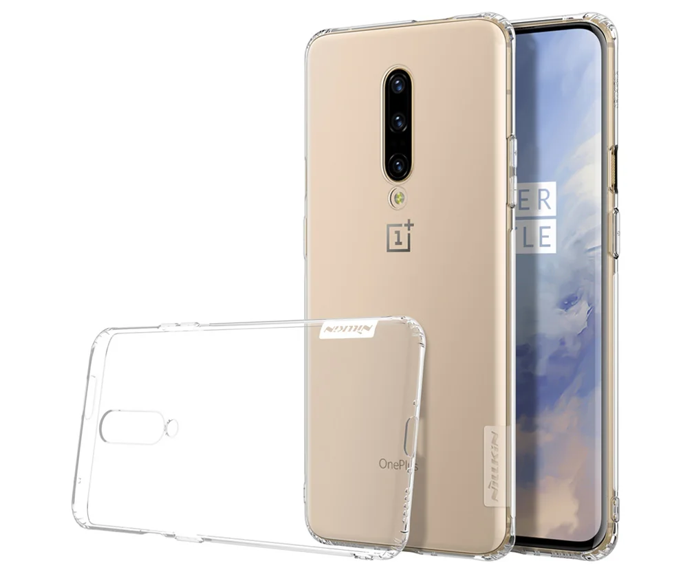 Oneplus 7 Чехол Oneplus 7 Pro чехол Nillkin природа мягкий термополиуретановый прозрачный задняя крышка для One plus 7 Pro - Цвет: White