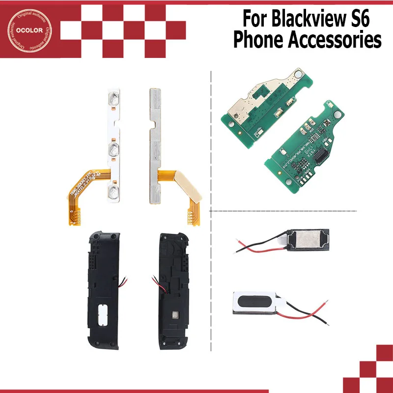 Ocolor для Blackview S6 маленькая плата наушник громкий динамик кнопка питания Кнопка