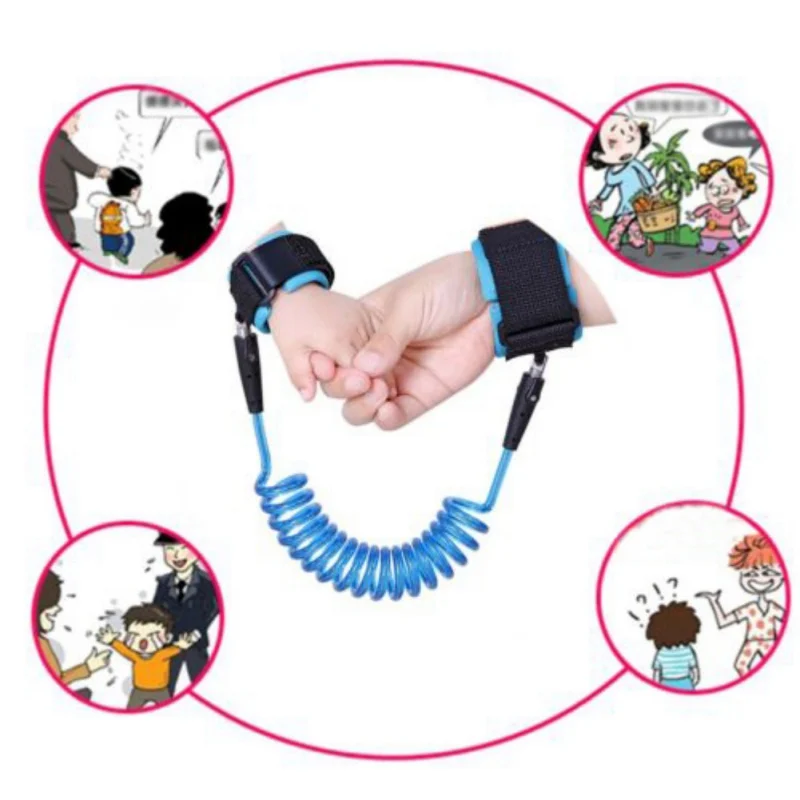 2019 New 1.5,2,2.5Meters Toddler Kids Babys Safety Walking Harness Anti-lost Strap Wrist Leash Hand Belt Children Safety Device 2019 New 1.5,2,2.5Meters Toddler Kids Babys Safety Walking Harness Anti-lost Strap Wrist Leash Hand Belt Children Safety Device