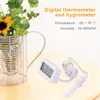 Digital Mini LCD Thermometer C Hygrometer Fridge Freezer Temperature Humidity Meter White Egg Incubator Cable Length ► Photo 2/6