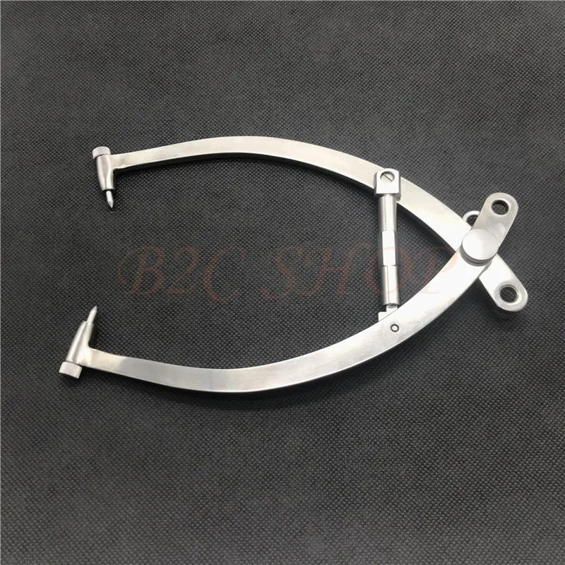 

Large skull traction tong Stainless steel orthopedic Veterinary instrument tool