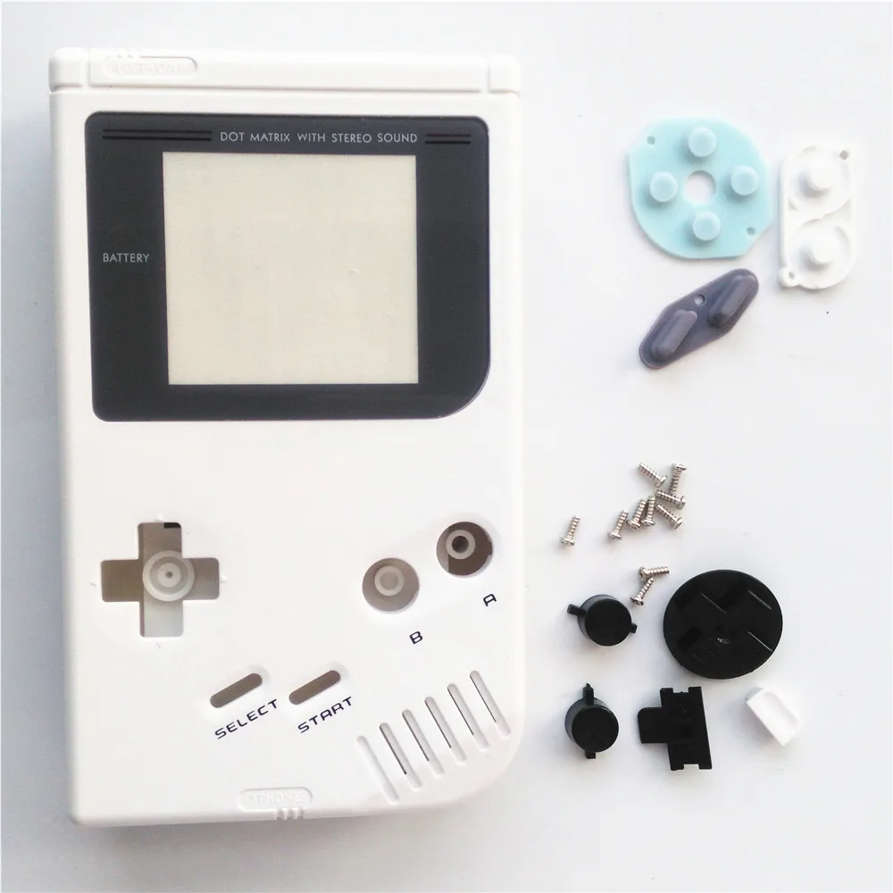 Для Gameboy Classic для GB DMG GBO Красочный корпус Корпус чехол Полный комплект Замена