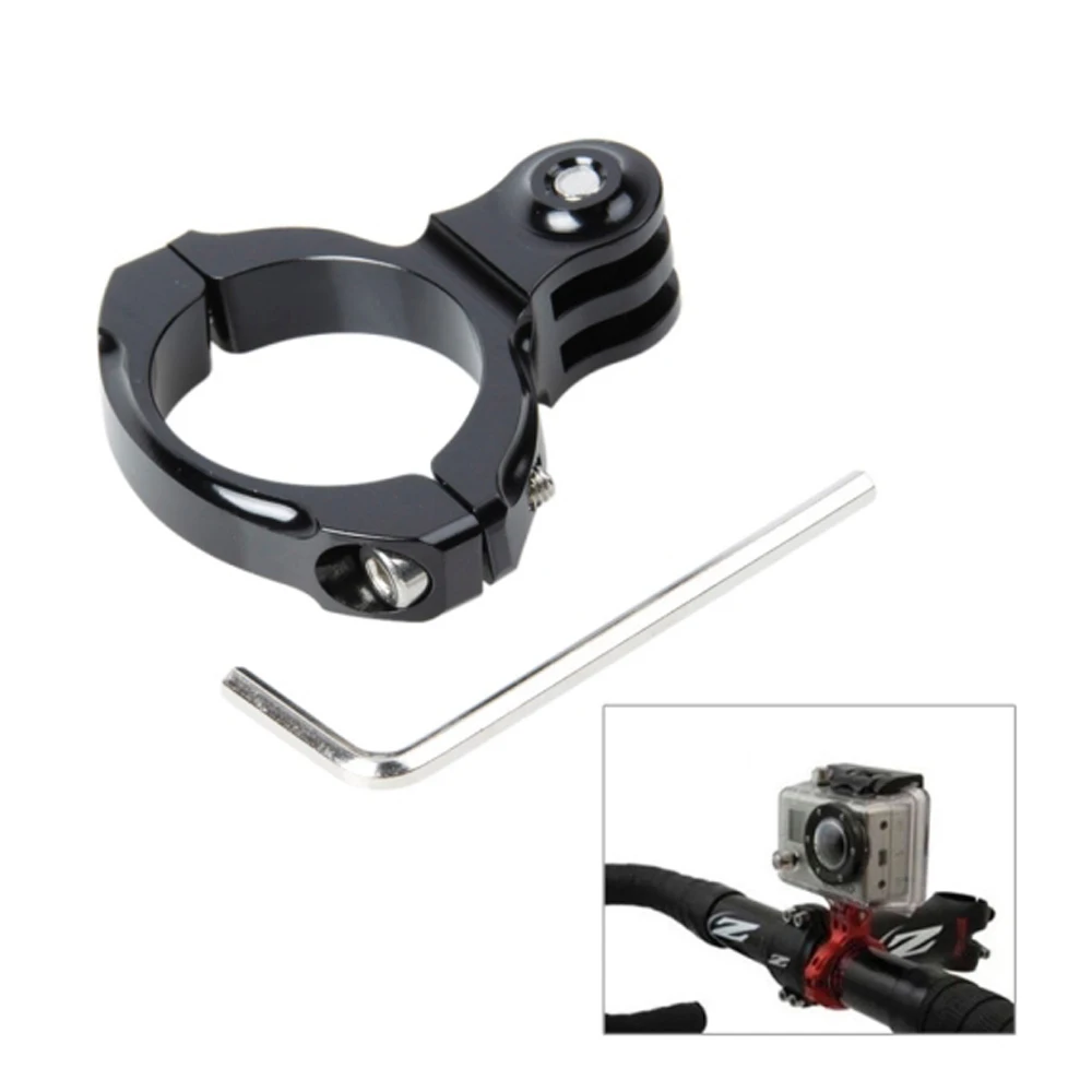 Go Pro Mount CNC Aluminium Bike Motorcycle Handlebar Roll Bar Holder for GoPro Hero 6 5 4 3 for