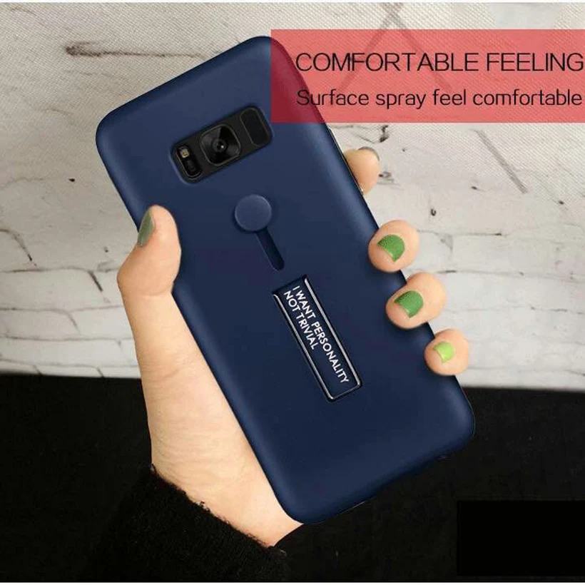 

For Samsung Galaxy Note 8 9 5 S8 S9 Plus S10 S10E S6 S7 Edge S5 Note8 Note9 Case With Hide Stand Holder Cover Note 9 Fundas