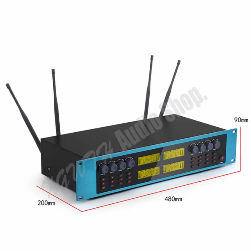 UHF قابل للتعديل تردد راديو ميكروفون لاسلكي نظام مع مكتب منضدية معقوفة مؤتمر يده سماعة Lavalier هيئة التصنيع العسكري UHF قابل للتعديل تردد راديو ميكروفون لاسلكي نظام مع مكتب منضدية معقوفة مؤتمر يده سماعة Lavalier هيئة التصنيع العسكري