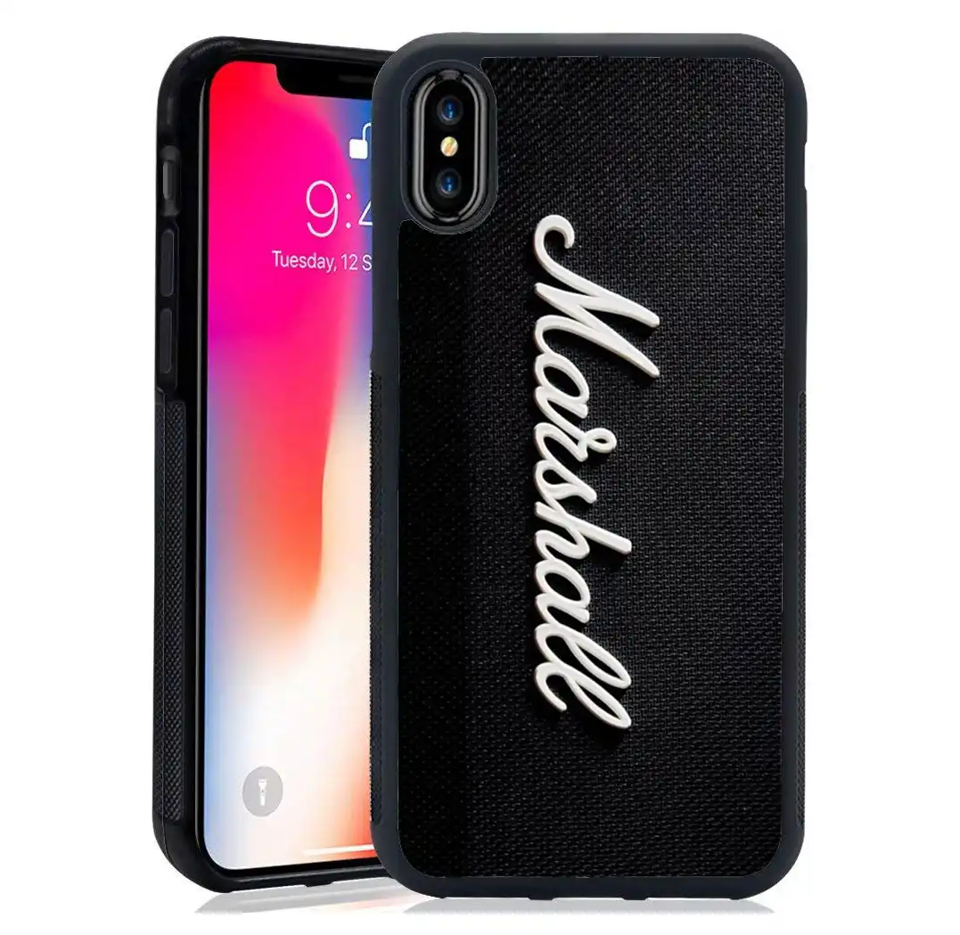 Luxury Tpu Tempered Mirror Shell Retro Marshall Music Box Case For Iphone Xs Max Xr 8 7 7plus 6 6s 8plus 5se Aliexpress