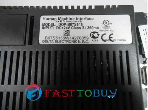 

7" Inch 800x600 HMI Delta Touch Operator Panel Display Screen DOP-107EG New original with USB Cable Replace DOP-B07S515