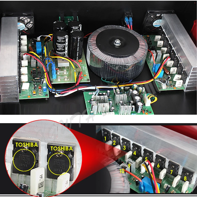 1800W+1800W 12 Channel 16 DSP Digital Effect Sound