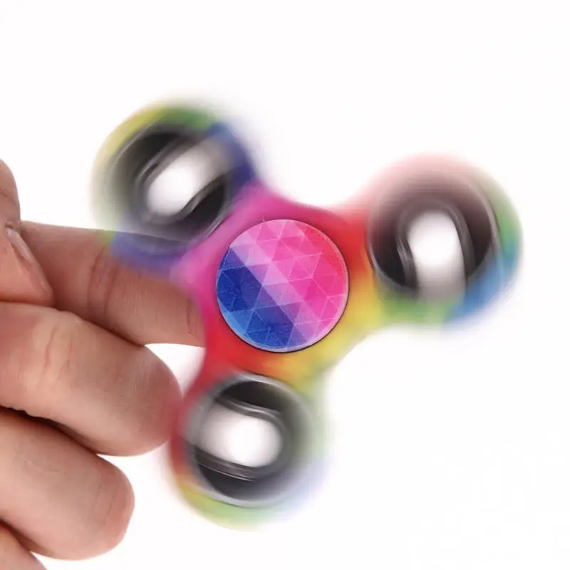 Детские игрушки Tri-Spinner Для детей EDC сенсорная ручная игрушка аутизм ADHD для избавления от стресса и тревожности фокус игрушки рождественские подарки