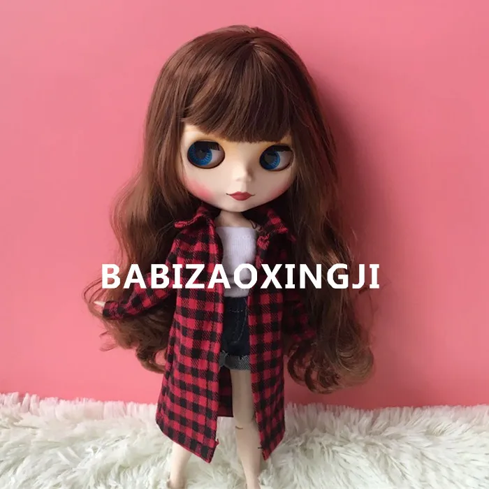 1/6 Bjd Кукла одежда сетка рубашка Blyth одежда подходит Pullip blyth Licca Momoko Azone Pullip ледяная 1/6 кукла аксессуары для Барби