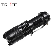 Waterproof CREE XML L2/T6 LED Flashlight High Power 5000LM Mini Spot Lamp Portable 5Models Zoomable Camping Equipment Torch lamp