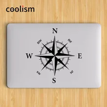 Компас Виниловая наклейка для ноутбука Apple MacBook Pro 13 Air deckle retina 11 12 15 17 дюймов Mac hp Mi Dell поверхность книга кожи