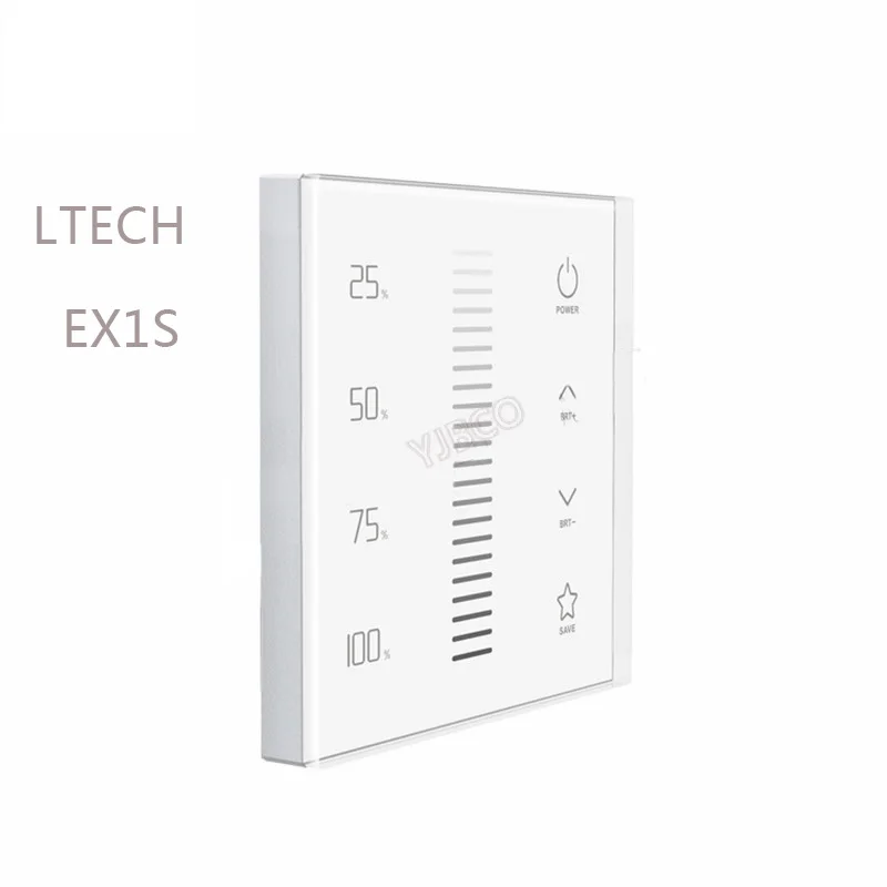 EX1S/EX2 светодиодный затемнение панели регулировка яркости RF 2 4 GHz DMX512 диммер для