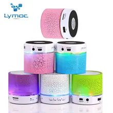 Hot Lymoc LED MINI Bluetooth font b Speaker b font BS008 Wireless Portable Music font b