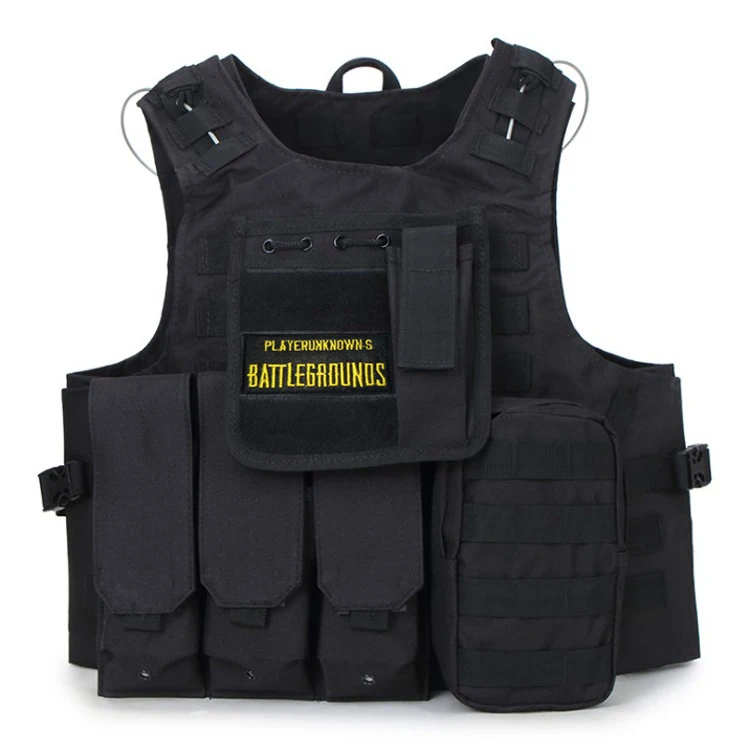 

[STOCK]2018 Hot Game PUBG Playerunknown's Battlegrounds Special Forces 3 Level Waistcoat Cosplay Costume For Halloween Free Ship