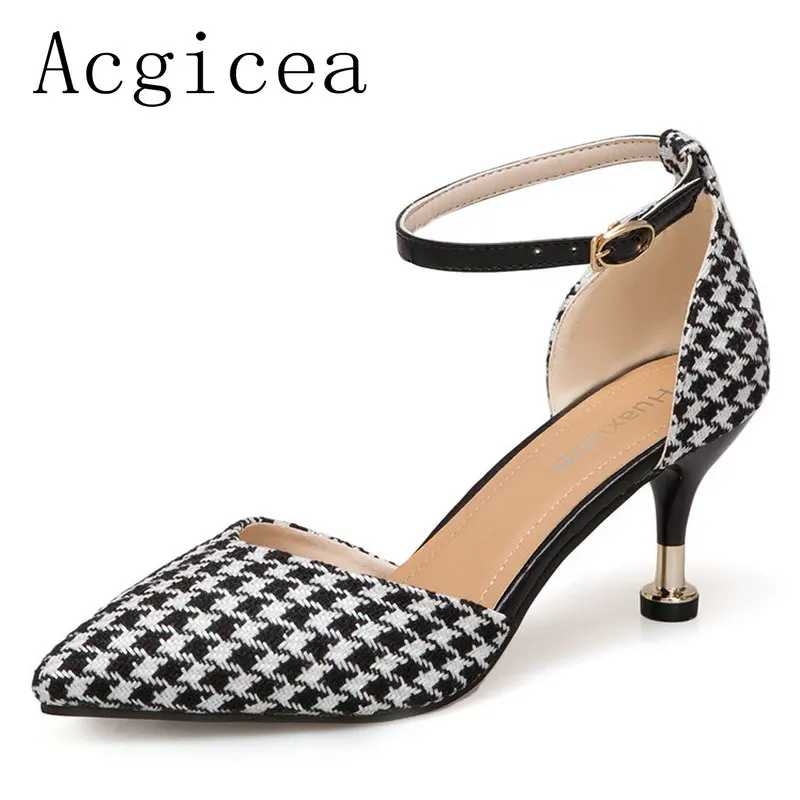 2018 New Summer Colorful Women Pumps High Heels Novelty