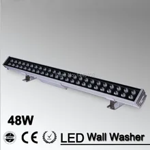48 Вт led наводнений пятно света LED Wall Washer Свет 48 Вт 1000 мм * 70*55 мм AC85-265V IP65 Водонепроницаемый RGB Мыть Наружного Освещения
