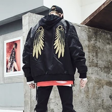 Leephen Baseball Jacket Hip Hop Rap Snoop Dogg Logo Print Long Sleeve Varsity Jackets for Men Women