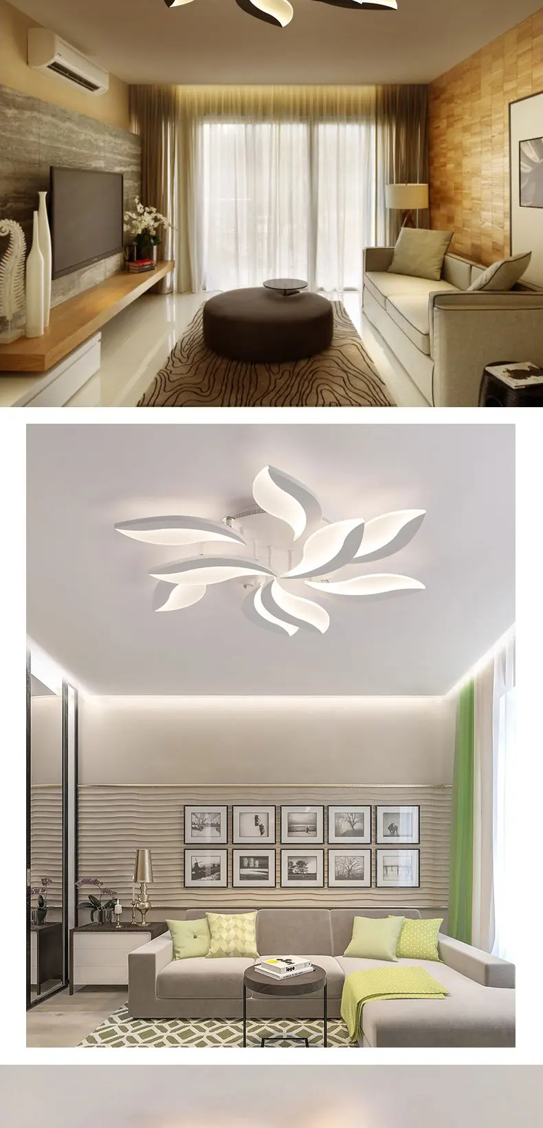 LICAN Modern led ceiling Chandelier lights for living room Bedroom Study Room home Dec Acrylic Ceiling Chandelier Lamp Fixtures