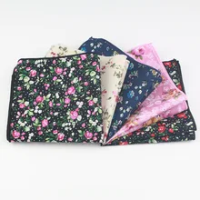 Хлопок платок Женские платки шарфы винтажные хлопчатобумажные носовые платки мужские квадранные Карманные Платки роза цветок Пейсли