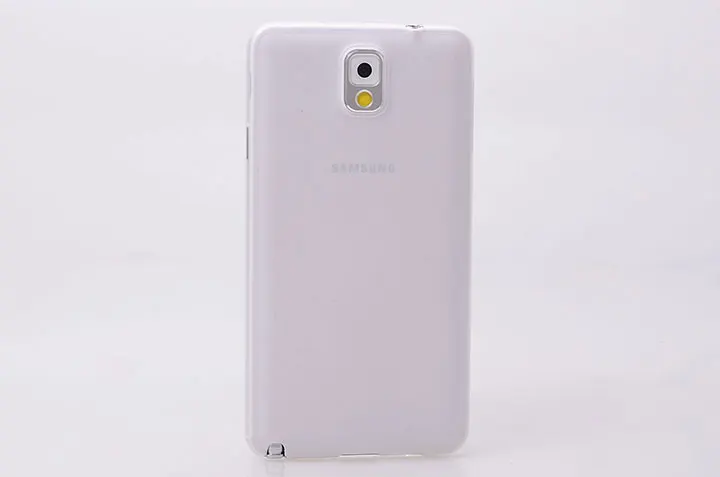 

Case For Samsung GALAXY Note 3 Note3 N9000 5.7 inch 5.7" Ultra Thin soft plastic shell Matte translucent Skin back Cover