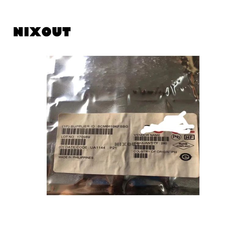 NIXOUT новый оригинальный BCM6819KFSBG BGA в наличии (Большая скидка если вам нужно больше) |