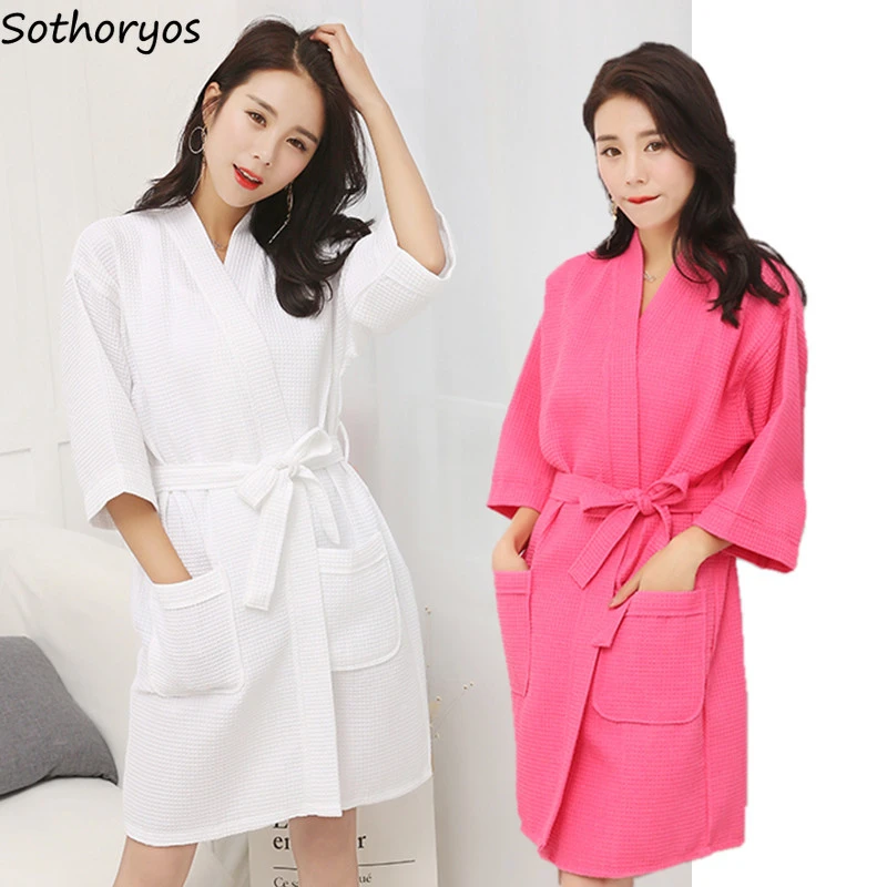 bathroom gown ladies