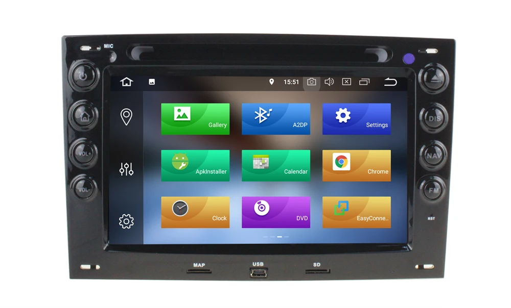 Excellent Android 8.1 Car DVD Player GPS for Renault Megane2 Megane 2 2006-2010 with wifi Bluetooth Stereo Radio 15