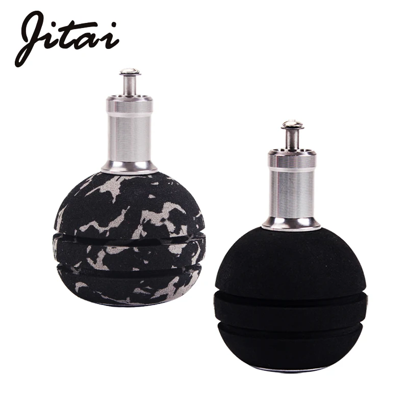 

JITAI EVA & Metal Fishing Reel Handle DIY Power Knobs For Bait Casting Spinning Fishing Reel Replacement Accessory Free Shipping