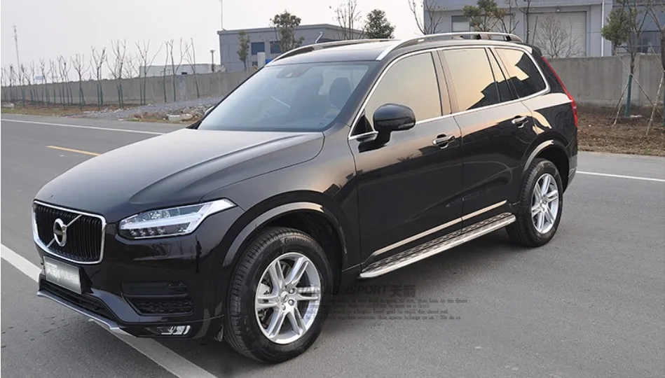 XC90 ходовые панели авто шаг в сторону бар педали для Volvo XC90 высокое качество Оригинальные модели Nerf бар