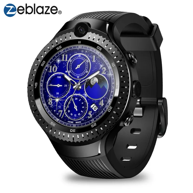 Zeblaze THOR 4 Dual 4g Смарт часы на Android 1 ГБ 16 5.0MP + двойная камера Спортивные GPS карты смарт