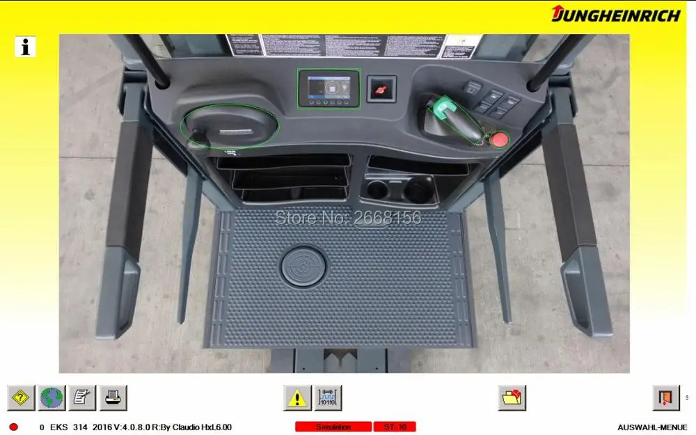 

2017 Year 3 in1 Jungheinrich Forklift Judit 4.33 diagnostic +Repair Information Jeti SH 4.33 + Jeti ET 4.33 Parts Catalog