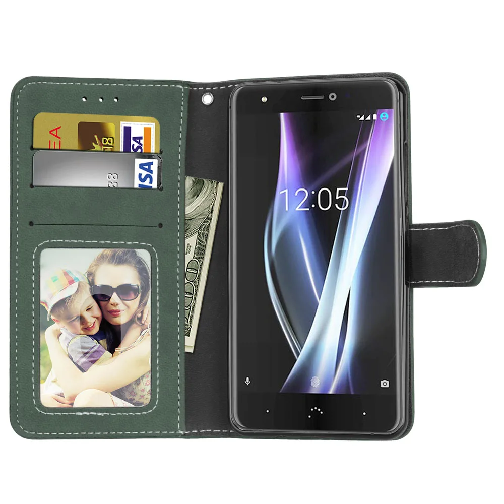 Чехол книжка для BQ Aquaris X/X Pro стильный кожаный чехол бумажник с подставкой флип X