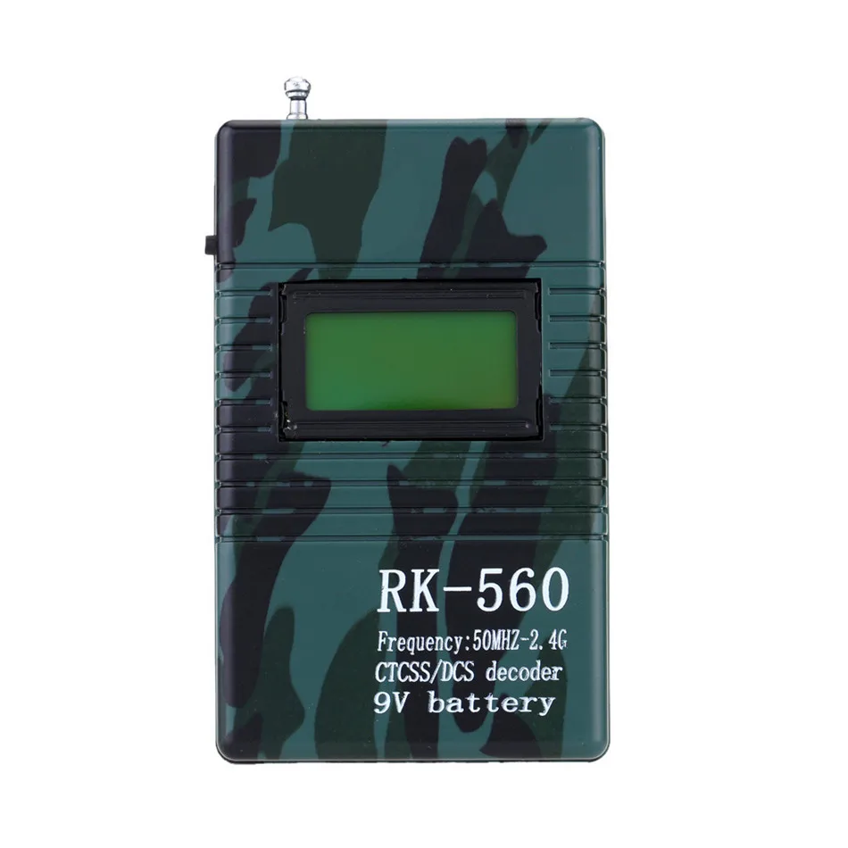 Rk560 50mhz-teste handheld portátil do rádio do