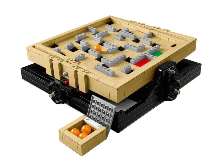 

16023 Genuine IDEAS Series The Creative Marbles Maze Set Building Blocks Bricks Educational Toys for Gift 21305