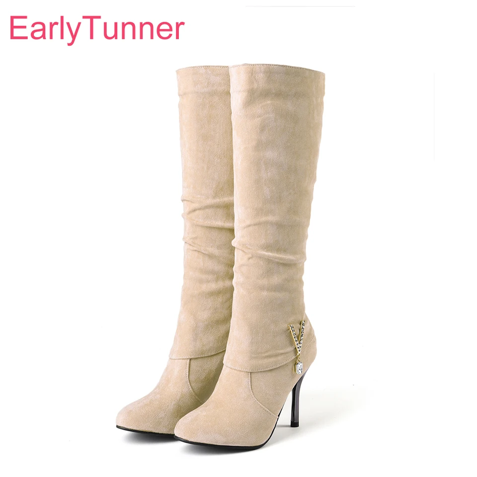 black womens slouch boots