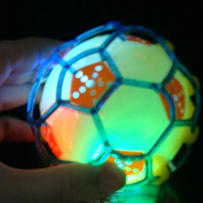 Детские сумасшедшие электрические светящиеся футбольные игрушки танцевальная музыка футбол надувной мяч игрушки Горячая