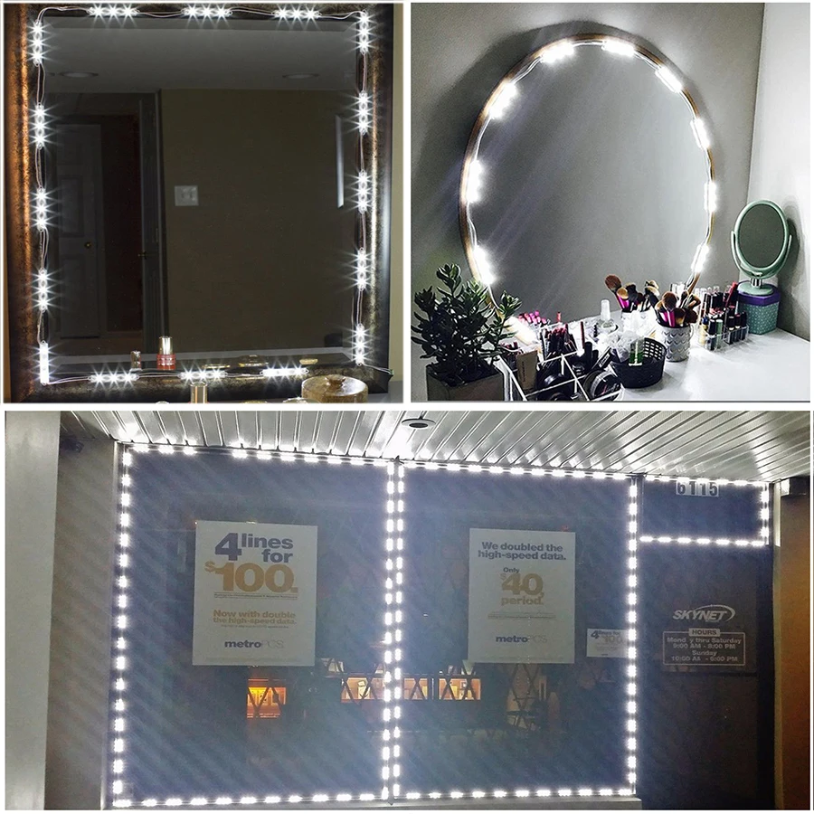 LED Module SMD 5050 3 LED DC12V Waterproof Storefront Strip Light Advertisement Sign Letter Lamp Modules Lights White Color (15)