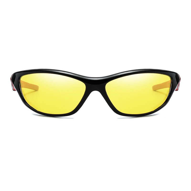 Очки ночного видения для фар, поляризованные женские солнцезащитные очки для вождения, желтые линзы, защита от уф400 лучей, солнцезащитные очки для мужчин
