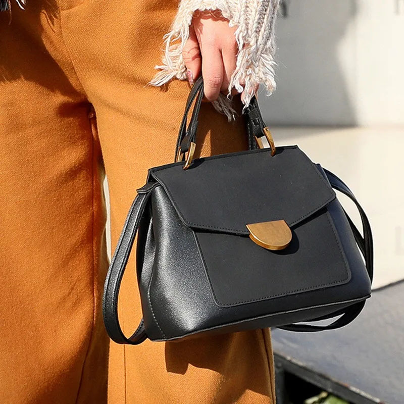 

Women PU Leather Handbag Large Shoulder Crossbody Bag Messenger Satchel Tote