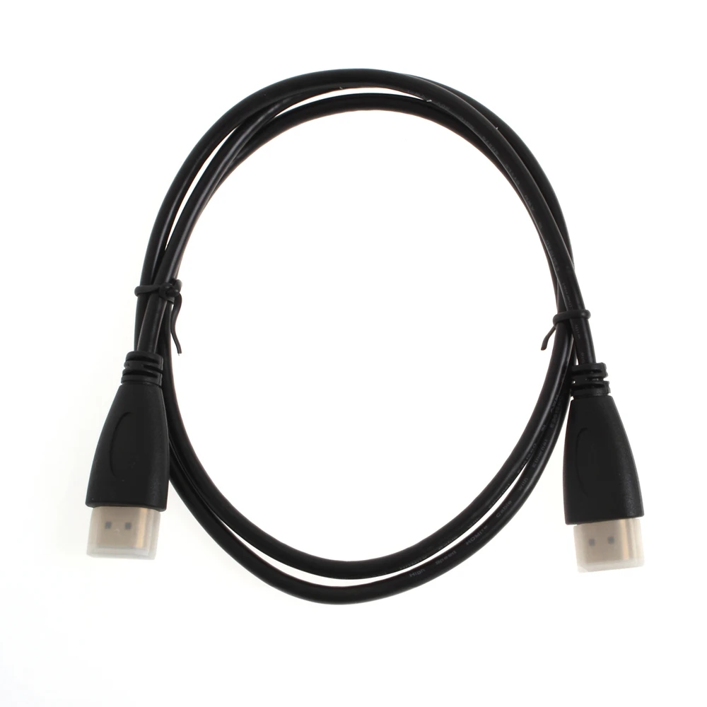 500pcs HDMI usb flex Cable 0.3M 1M 2M 3M Gold Plated phone V1.4 HD