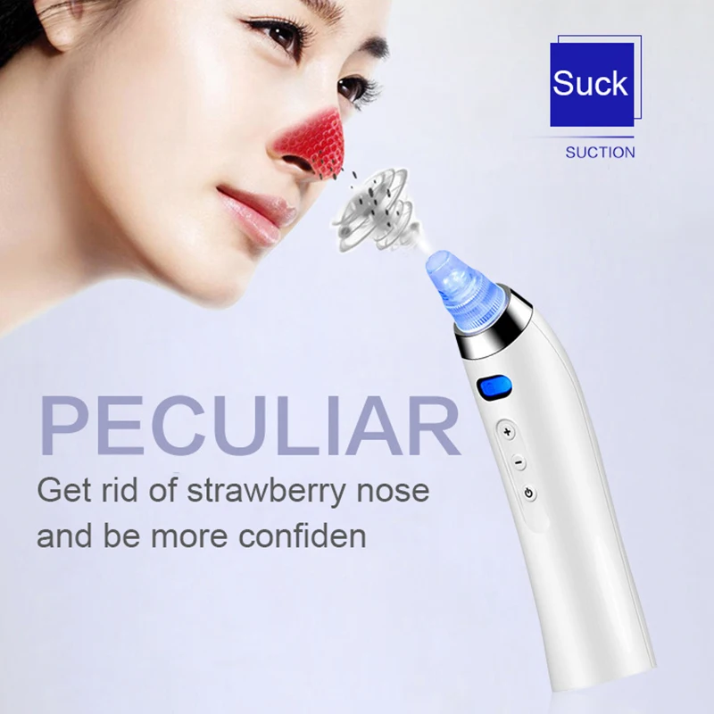 Buy Skin Care Pore Vacuum Blackhead Remover Acne Pimple Removal Vacuum Suction