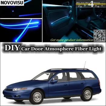

NOVOVISU For Saturn LW1 LW2 LW200 LW300 interior Ambient Light Atmosphere Fiber Optic Band Lights Inside Door Panel illumination