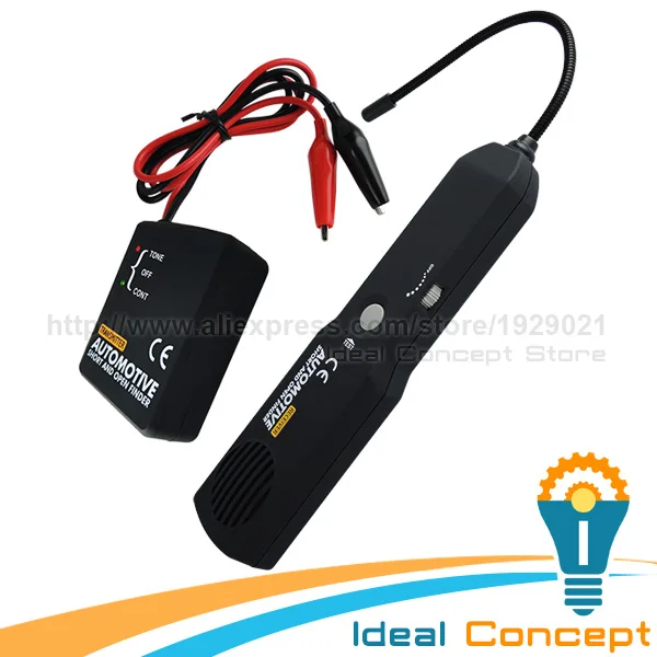 Automotive Cable Wire Tracker Short Open Circuit Finder Toner Tester Car Vehicle Repair Tracer Tool Automotive Cable Wire Tracker Short Open Circuit Finder Toner Tester Car Vehicle Repair Tracer Tool